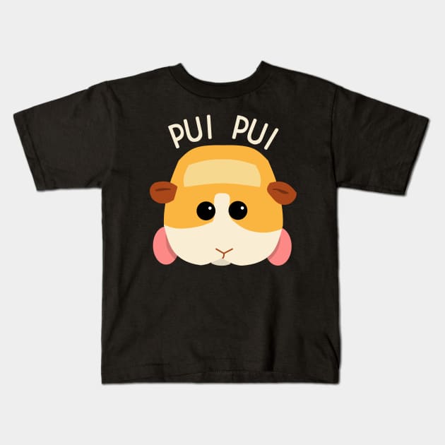 Pui Pui Guinea Pig Kids T-Shirt by CeeGunn